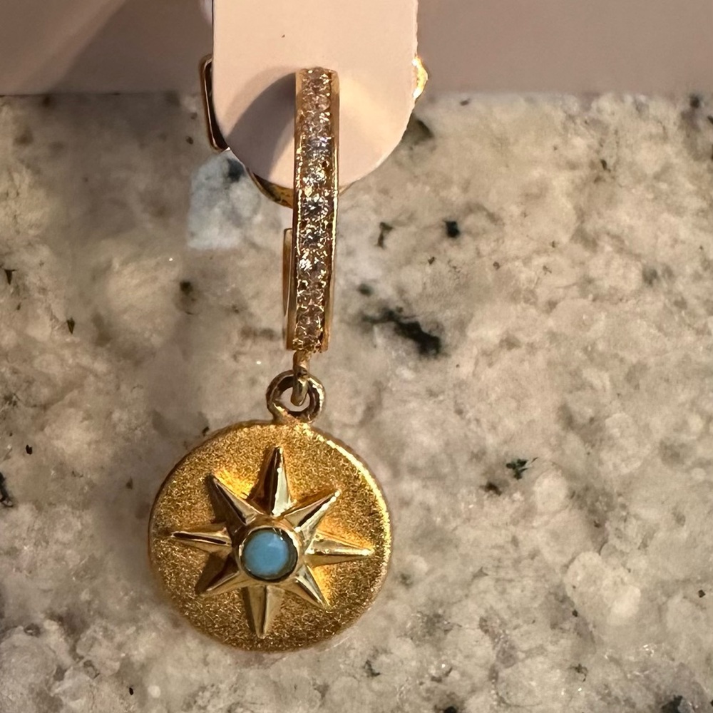Kate Spade My Medallion Earrings NWT - Picture 4 of 5